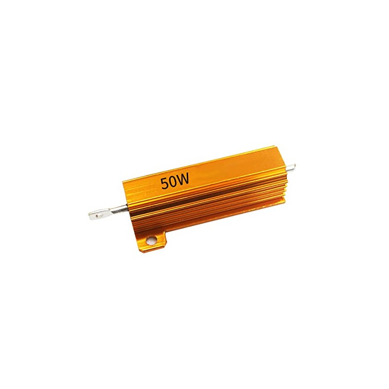 50W Resistor Aluminum Shell Resistors 2R Resistor Wirewound Resistor for