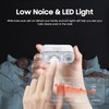 Elektrischer Nagelknipser, Nageltrimmer Nagelpolierer 2 in 1, Automatischer Elektrische Nagelknipserr