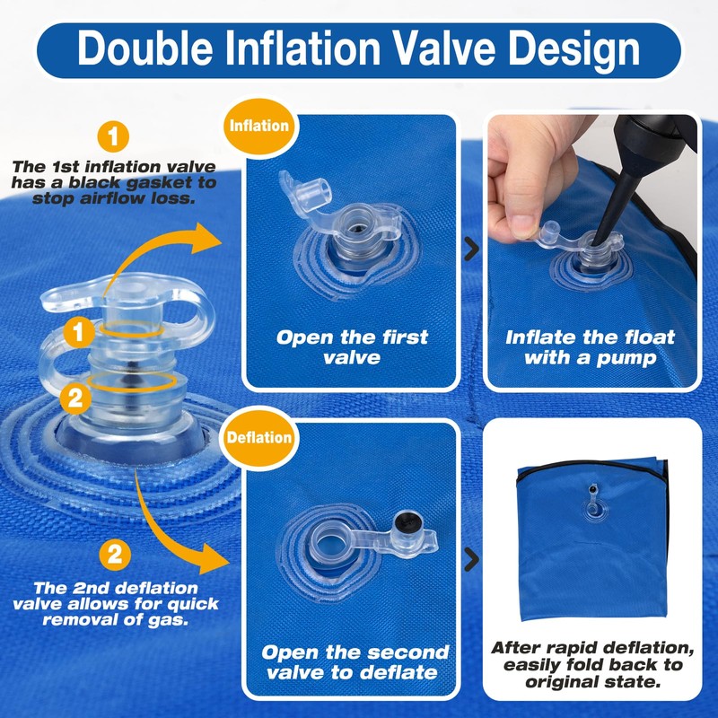 Pet Soft Dog Float Raft - Inflatable Dog Swimming Float