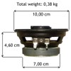 2 Speakers Compatible with Phonocar Basic 66020 Coaxial 2-Way 10.00