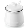 DAYYET Sugar Bowl with Lid and Spoon, 12 oz Ceramic