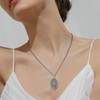 CELESTIA Hecate Necklace for Women 925 Sterling Silver Triple Moon