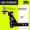 YATM Adjustable Trailer Hitch 2 Inch Receiver Drop Hitch 9