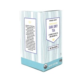 Trader Joe's - Organic Earl Grey Tea A Blend of Black Tea And Bergamot Oil - 20 Tea Bags