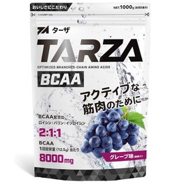 TARZA Tarza BCAA 8000mg amino acid citric acid powder grape flavor 1kg, 1 piece, 1g / TARZA 타자 BCAA 8000mg 아미노산 구연산 파우더 포도 맛 1kg, 1개, 1g