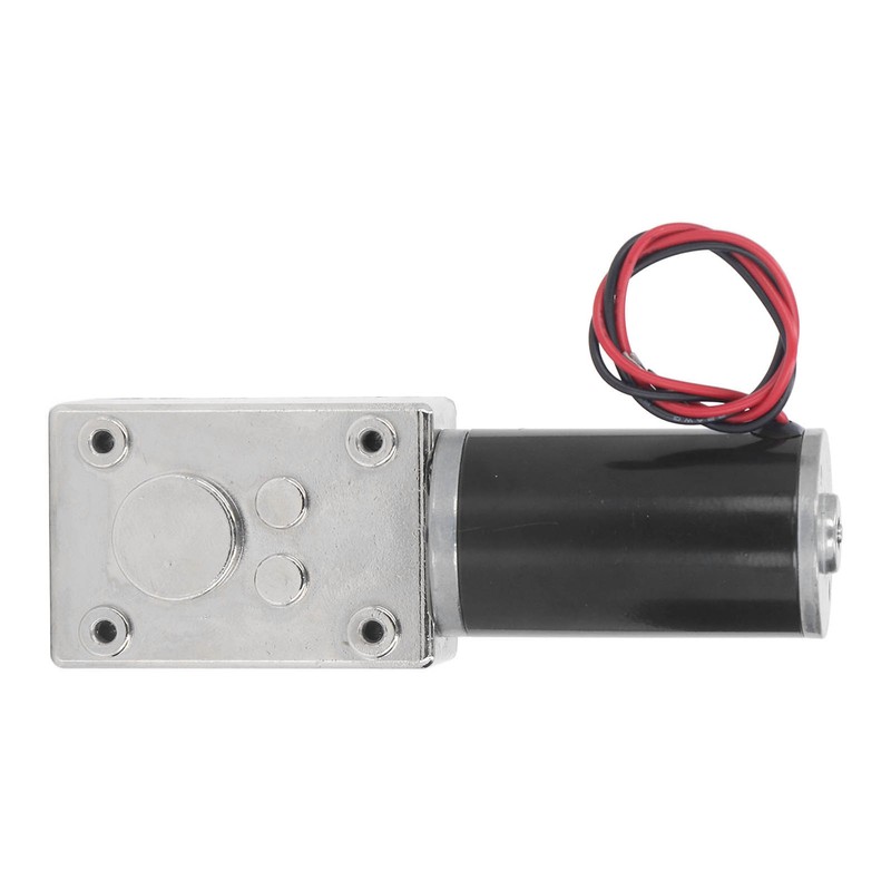 DC Geared Motor Small 18W Large Torsion Reversible Turbine Worm