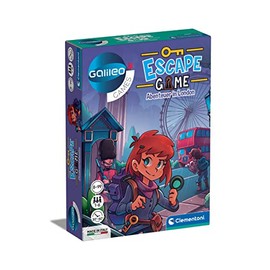 Clementoni Escape Game - Adventure in London - Exciting Board Game for Puzzle & Puzzles - Family Game with Clue Cards & Props from 8 Years 59269