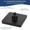 Eolax High Pressure Rain Shower Head, High Flow Pressure Boosting