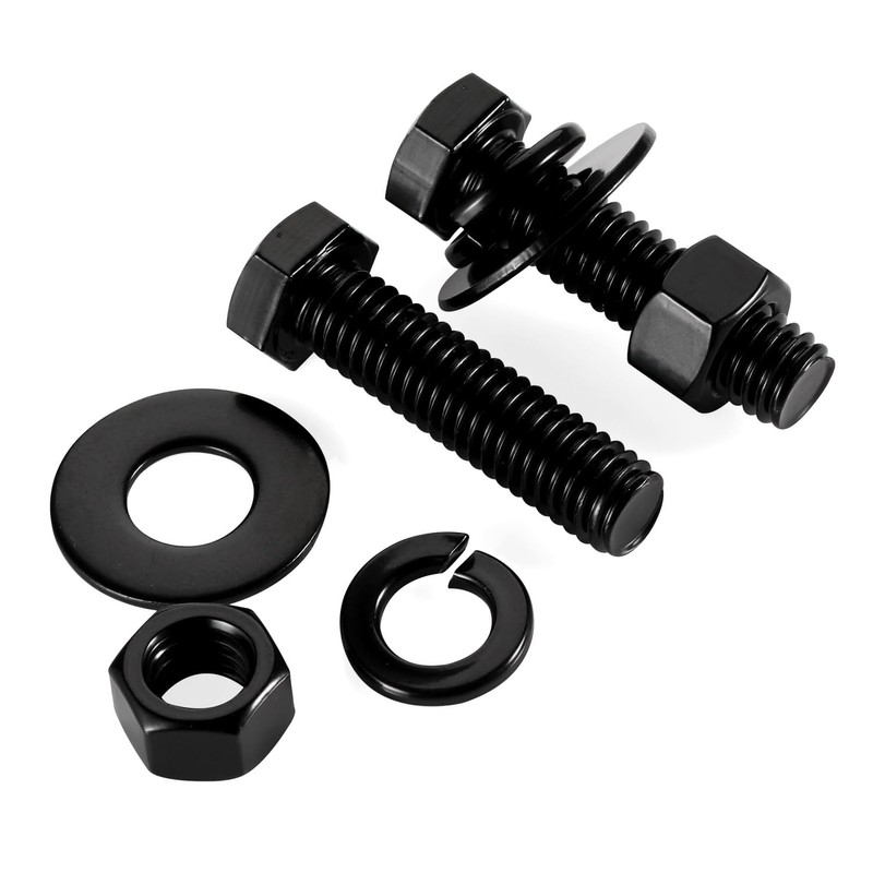 1/4-20 x 1-1/2" Hex Head Screws Bolts, Nuts, Flat &