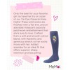 MeMoi Girls' Tie-Dye Popsicle Knee-High Socks Denim 2
