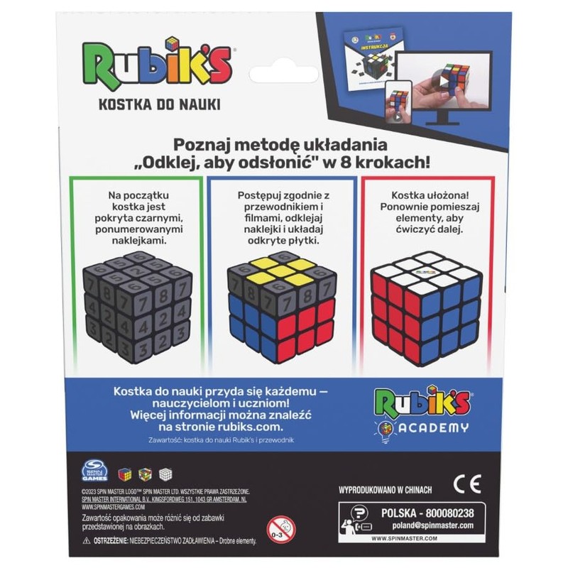 Rubik's: Learning Cube