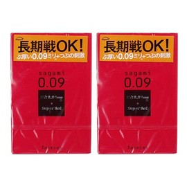 サガミ 0.09ドット コンドーム 3個入×2箱セット (計6個)