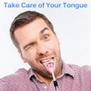 Tongue Brush, Tongue Scraper, Tongue Cleaner, Tongue Scraper Brush, Tongue