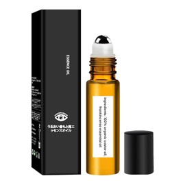 WEEMAY Eye Essence Oil Roller Ball Applicator, Castor Oil Roller, Castor Oil Frankincense Rollerball, Frankincense and Castor Oil Roller for Eyes, Bags Under Eyes (1 Pc)