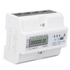 3 Phase 4 Wire Electronic Energy Meter 35mm DIN Rail