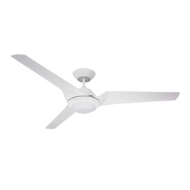 Luminance Kathy Ireland Home Sweep Eco WiFi Smart Ceiling Fan, 60 Inch, Satin White