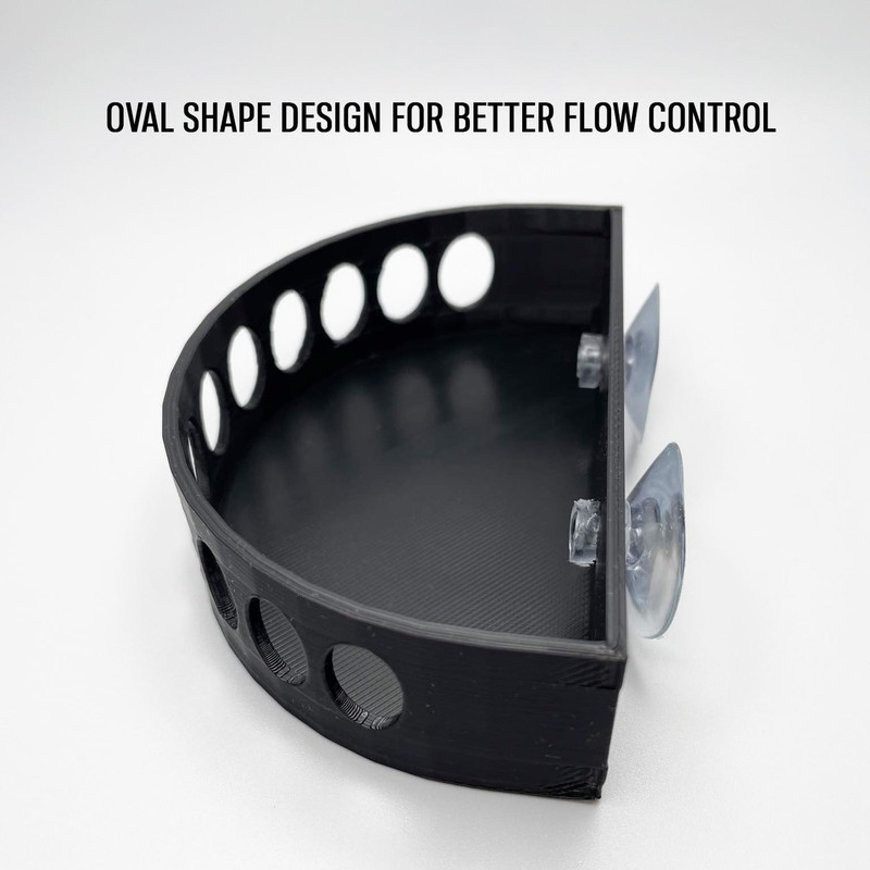 3DAquaticSolutions Aquarium Filter Baffle, Universal HOB Filter Compatible, Slow Flow