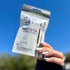 Grin Charcoal Infused Softstx, Gentle Dental Picks, 90 Count, Soft