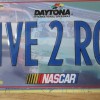 Sign Nascar Daytona 12" Decorative License Plate ~ LIVE 2