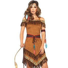 Leg Avenue 85398 - Native Princess Women's Costume, Size S / M (Brown)
