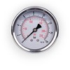 Manometer Glycerine Axial Connection Stainless Steel IP65 63 mm with