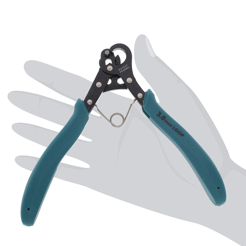 Beadsmith One Step Big Looper Tool3mm, Acrylic, Multicoloured, 7.1 x