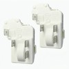 2 Pack Refrigerator Freezer Compressor PTC Starter Relay, 4 Pins