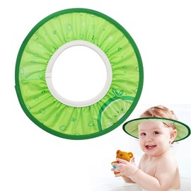 ICEBLUEOR Baby Shower Cap, Shampoo Shield, Lovely Kids Hair Washing Shield, Water-proof Shampoo Cap Baby Visor for Ear and Eye Protection, Hair Washing Aids Shower Cap for Kids Toddler