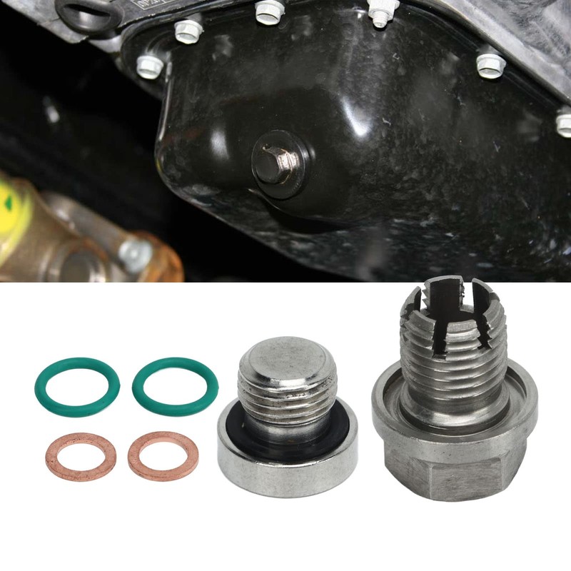 Self Tapping Oil Pan Thread Repair Kit, Durable, Oversized Drain