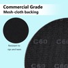 17” Sanding Screen Discs, Black Silicon Carbide Mesh Floor Sanding