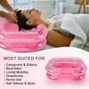 AirSwim Inflatable Shampoo Basin, Portable Shampoo Bowl, Locs Detox Tub