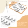 LASHIDOL False Eyelashes, Natural Eyelashes, Round of Eyes, Thin, Transparent