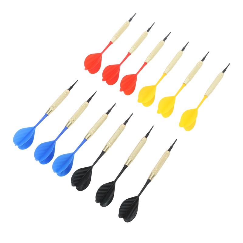 Darts Set Soft Tip Iron Shaft Anti Slip Pattern Sports