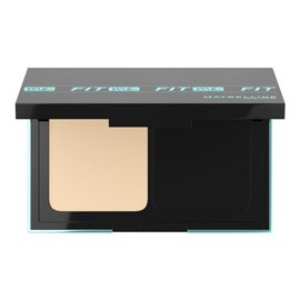 Maybelline Base de Maquillaje en Polvo Fit Me, Light Beige 118, 9 gr, controla brillo por 24h, con protector solar, resistente al agua, sudor y humedad