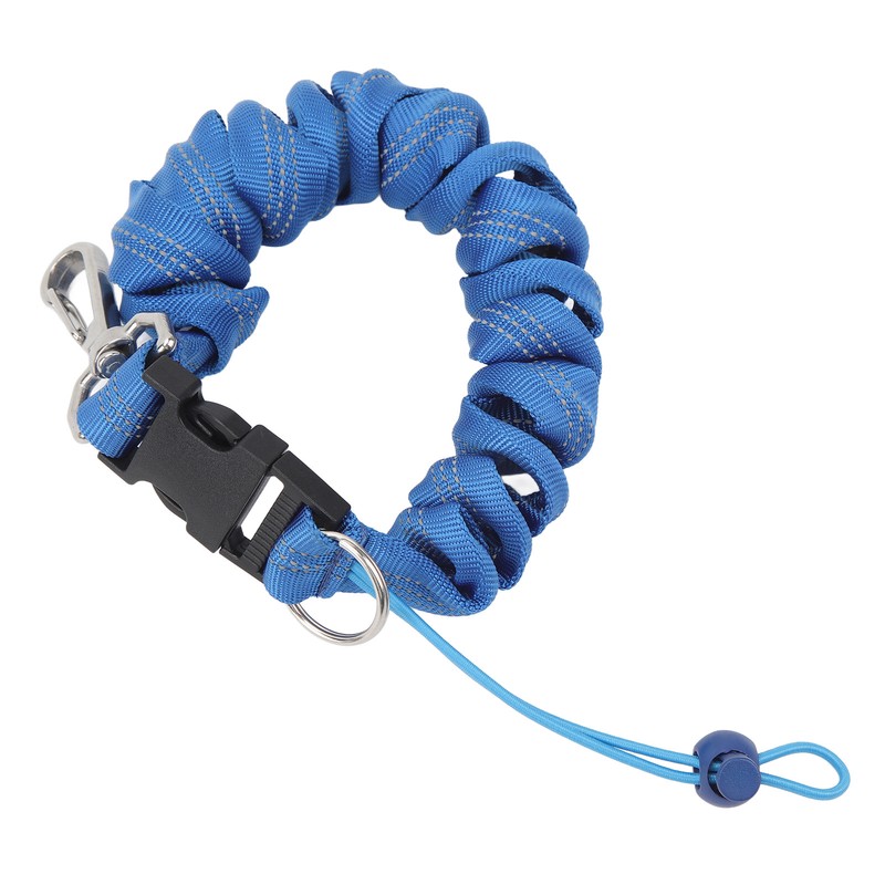 Diving Camera Lanyard Stainless Steel Spring Coiled Lanyard Diving Coil