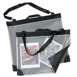 Mesh Front Portfolio Size: 24" W x 27" D