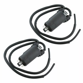 Caltric 2 Ignition Coils for Kawasaki Ninja 900 ZX900 1984 1985 1986