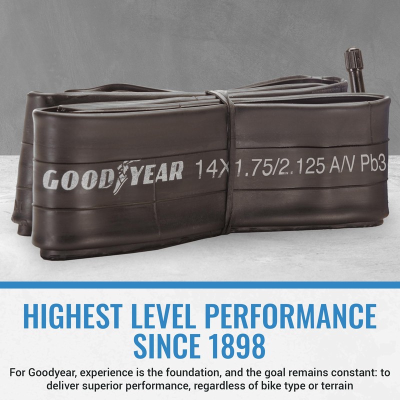 Goodyear Bicycle Tube, 14 X 1.75/2.125 - 14-inch Bike Tube