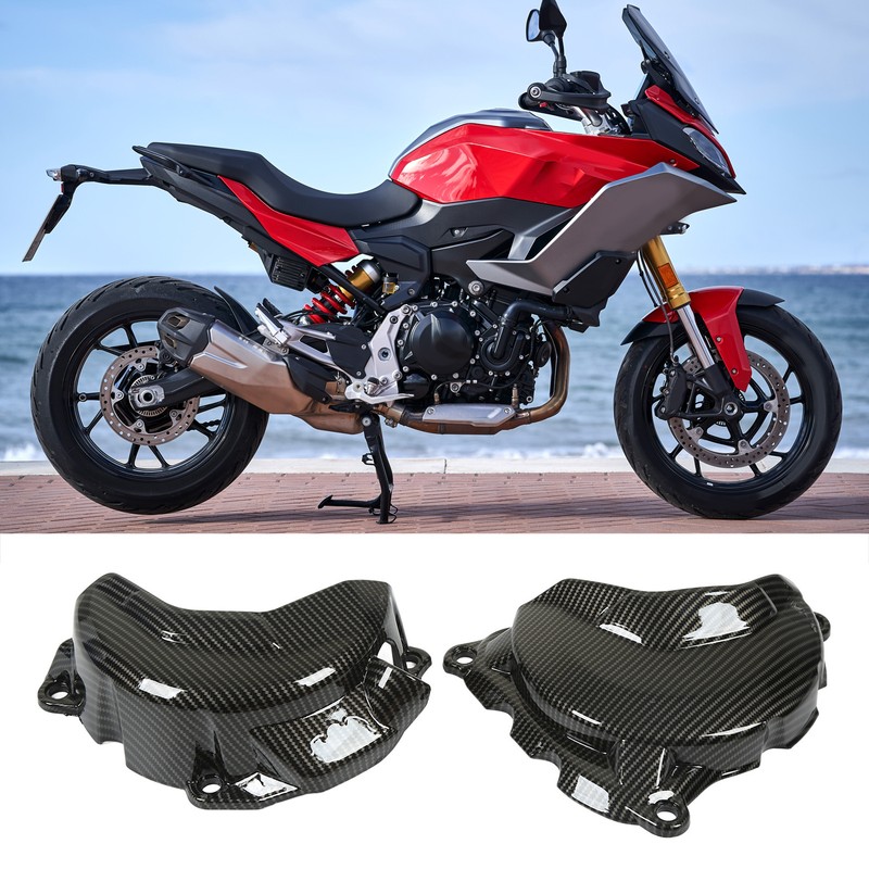 Motorcycle Engine Cylinder Guard Carbon Fiber Style Replacement for F900XR