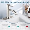 Aolemi Bathroom Faucet Single Hole,Single Handle Bathroom Sink Faucet with