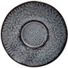 LEONARDO HOME 18590 Matera Ceramic Saucer 15 cm Anthracite, Charcoal