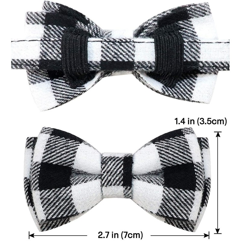 Cat Collar with Bell and Bow Tie, Quick Release Safety