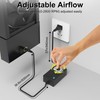31.5-33.5 Inch Vertical Window Fan for Sliding Windows Exhaust Only