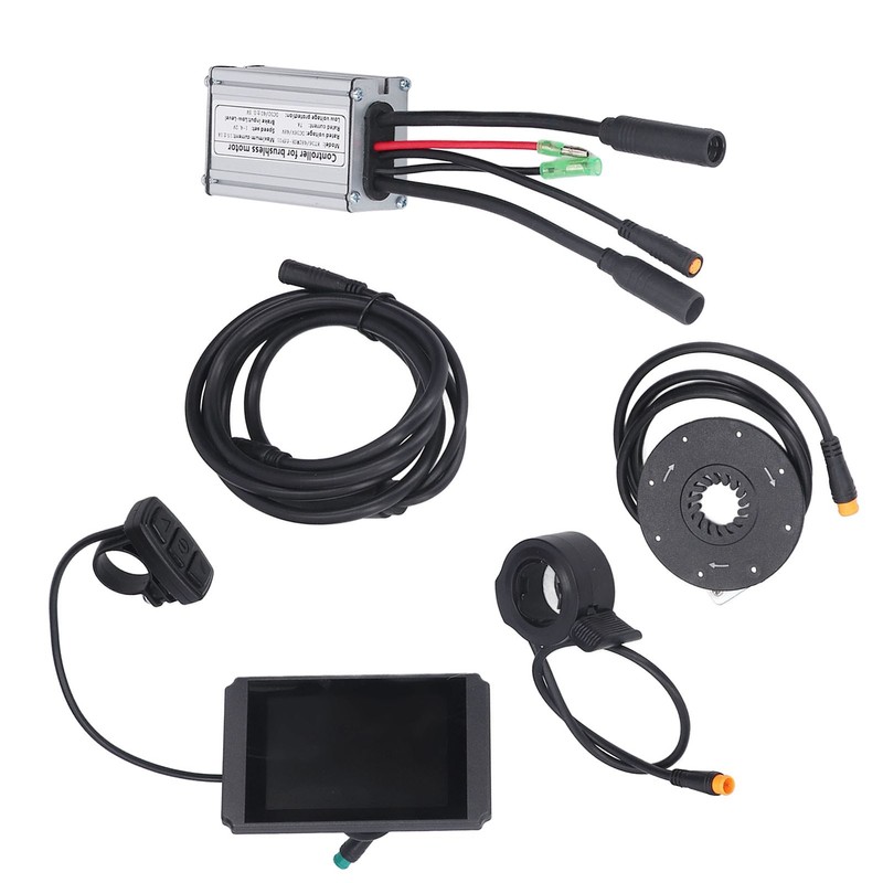 15A Electric Bike Controller Kit Waterproof LCD8H Meter Bicycle Conversion