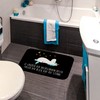 Mr. & Mrs. Panda Bath Mat Unicorn Starry Sky Gift