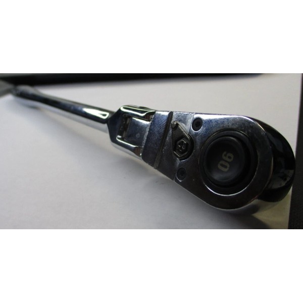 Kobalt 81747 3/8" Drive Flex Head 90 Tooth 11" Long