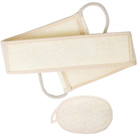 Lufa Natural Exfoliante Corporal GALPADA - Set de 2 Piezas para Ducha