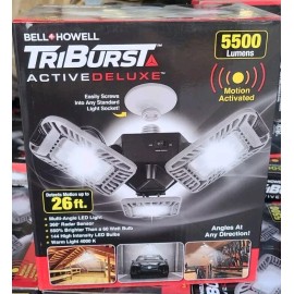 Bell+Howell TriBurst 5500 Lm. LED Active Motion Sensor Light Model 8169lqp-36