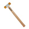 Dönges Non-rebound Soft Hammer with Painted Ash Handle, Diameter 22