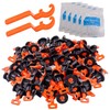 Tile Leveling System Kit with 100pcs Tile Leveler & 2